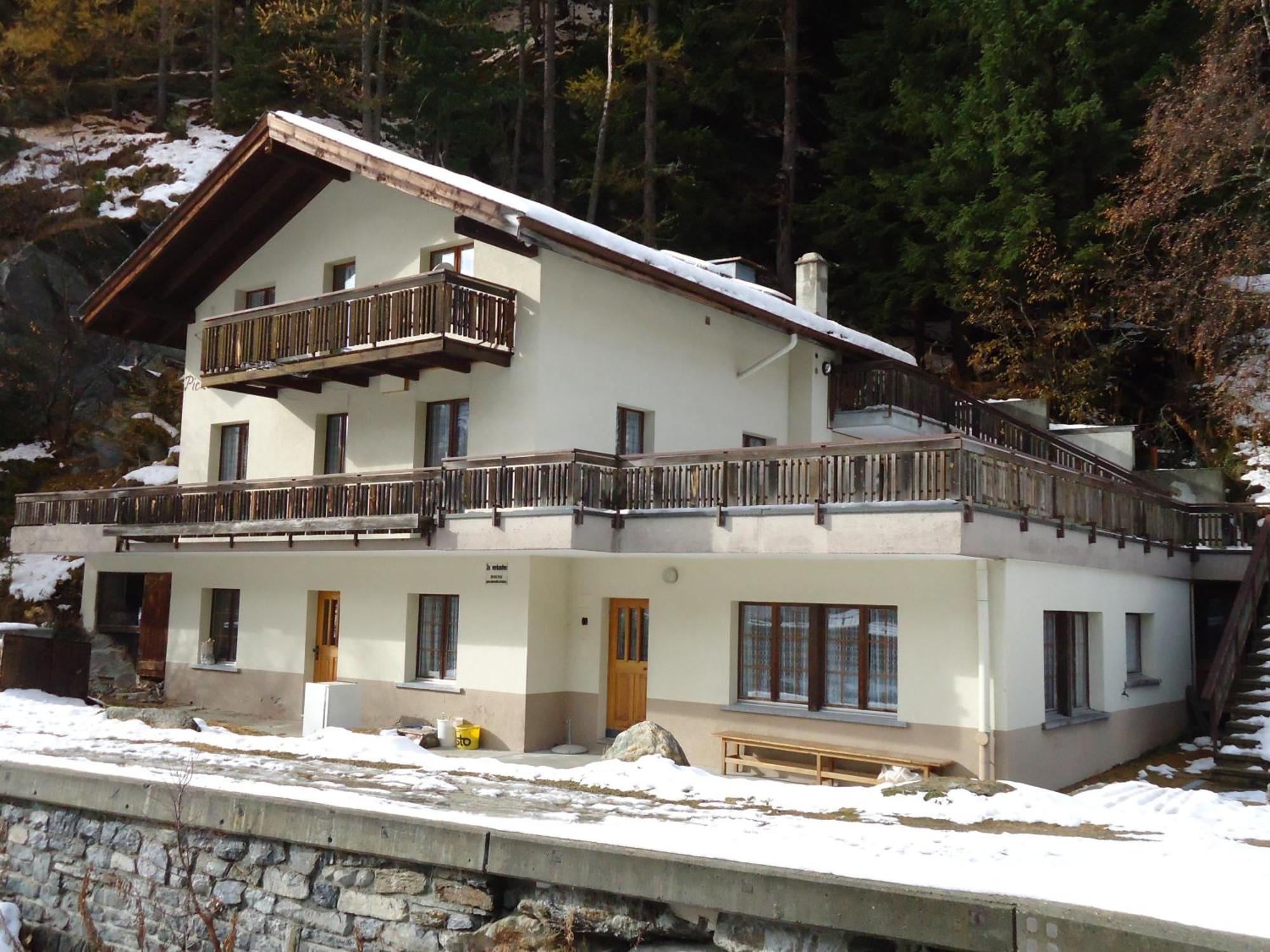 Haus Pickelschmiede Apartment Saas-Grund Bagian luar foto