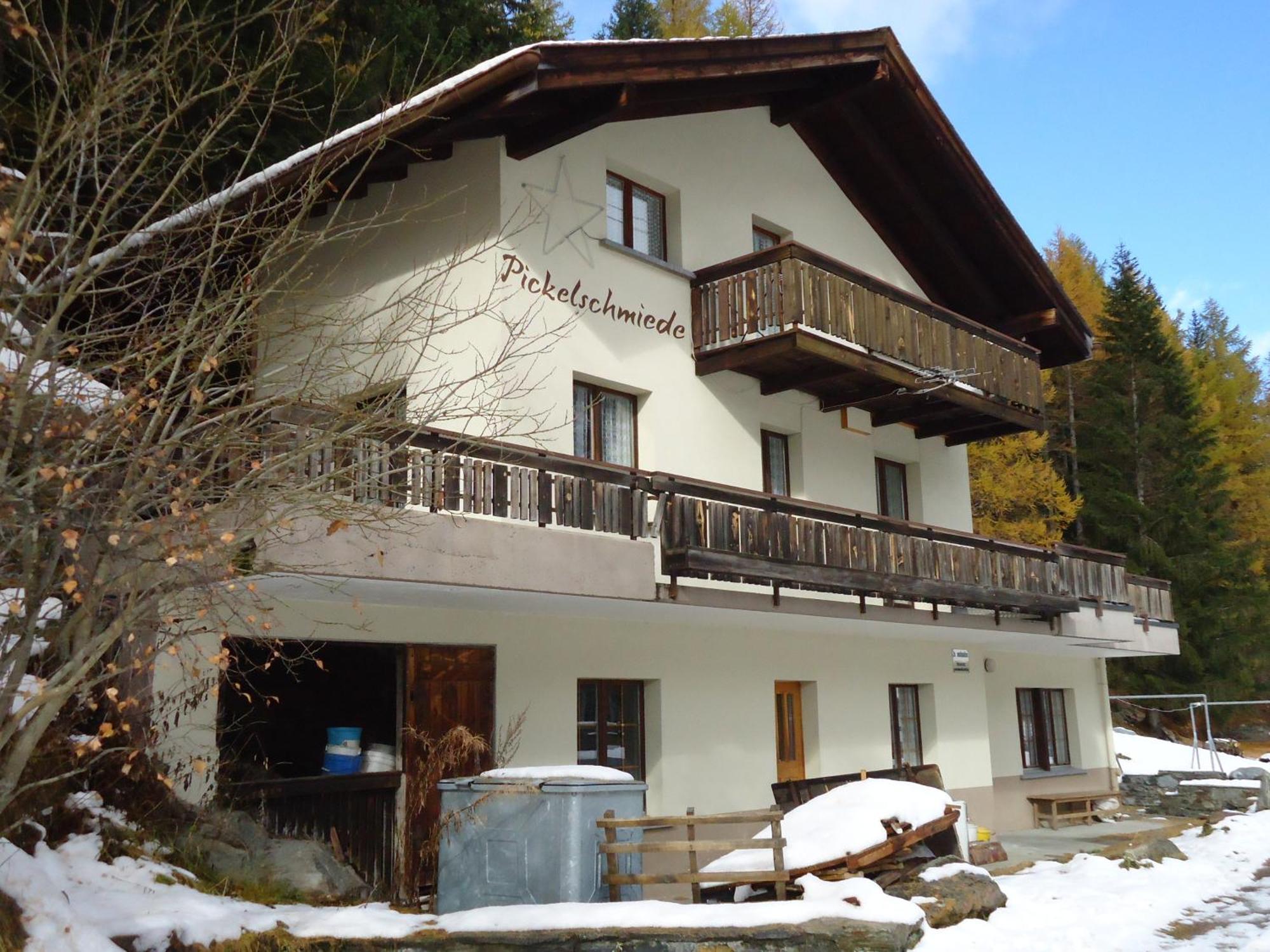 Haus Pickelschmiede Apartment Saas-Grund Bagian luar foto