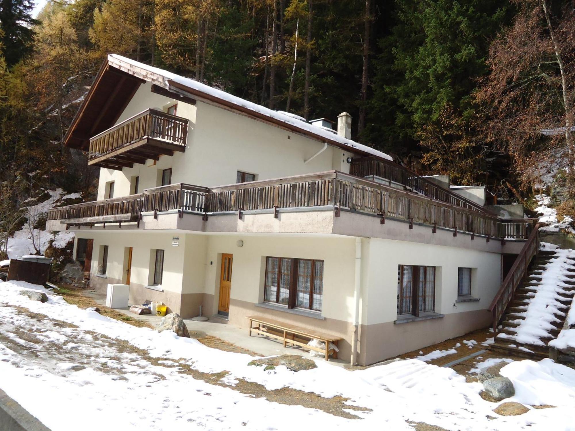Haus Pickelschmiede Apartment Saas-Grund Bagian luar foto