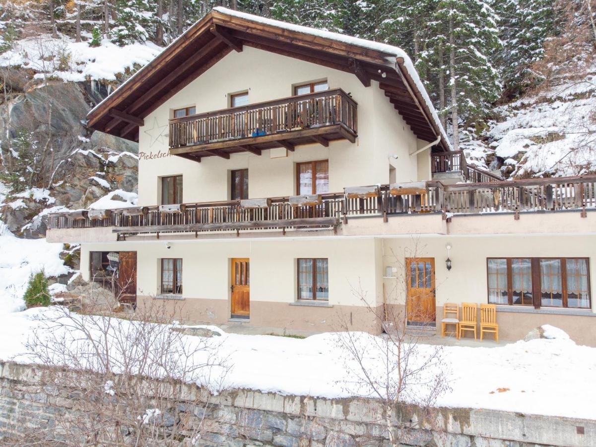 Haus Pickelschmiede Apartment Saas-Grund Bagian luar foto